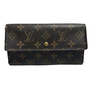 LOUIS VUITTON Porte Tresor International M61215 Monogram - TH0035 Long Wallet